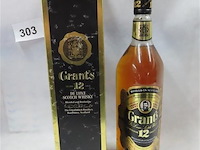 Grant's 12 years old de luxe scotch whisky - afbeelding 1 van  7