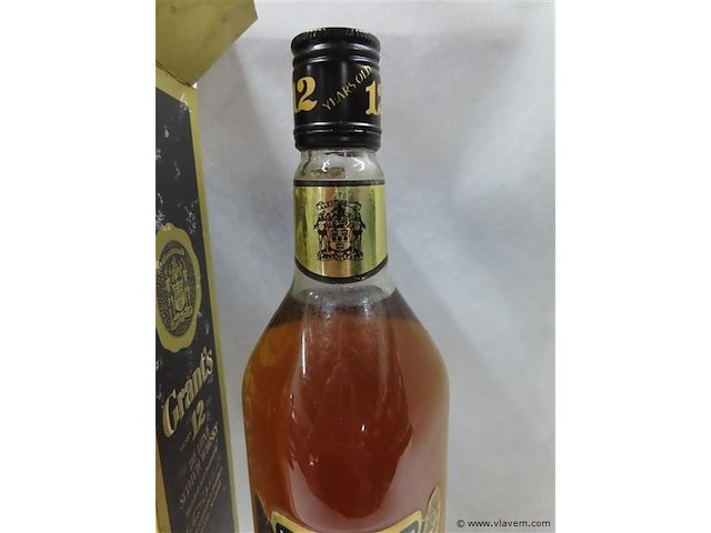 Grant's 12 years old de luxe scotch whisky - afbeelding 3 van  7