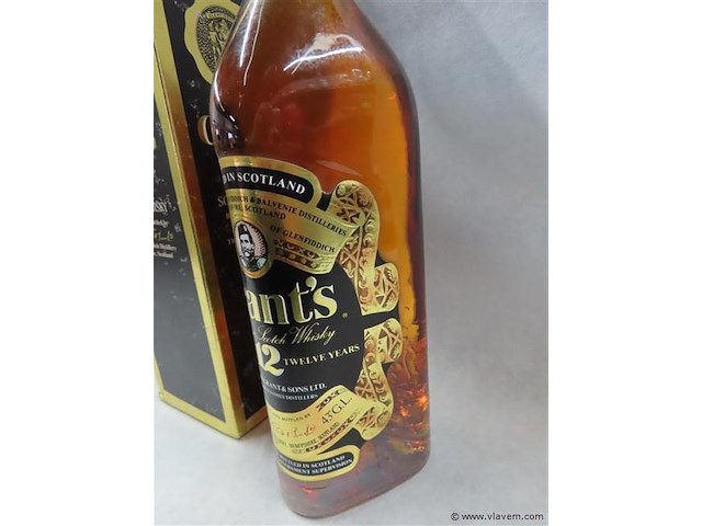 Grant's 12 years old de luxe scotch whisky - afbeelding 6 van  7