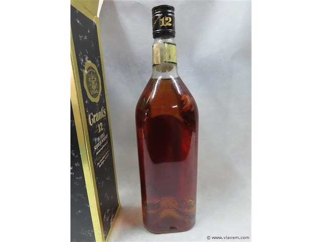 Grant's 12 years old de luxe scotch whisky - afbeelding 7 van  7