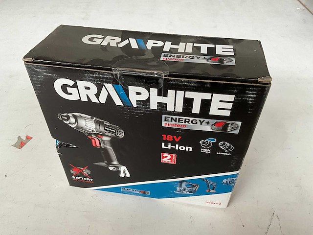 Graphite 58g012 slagschroevendraaier 18v li-ion zonder accu - afbeelding 2 van  2