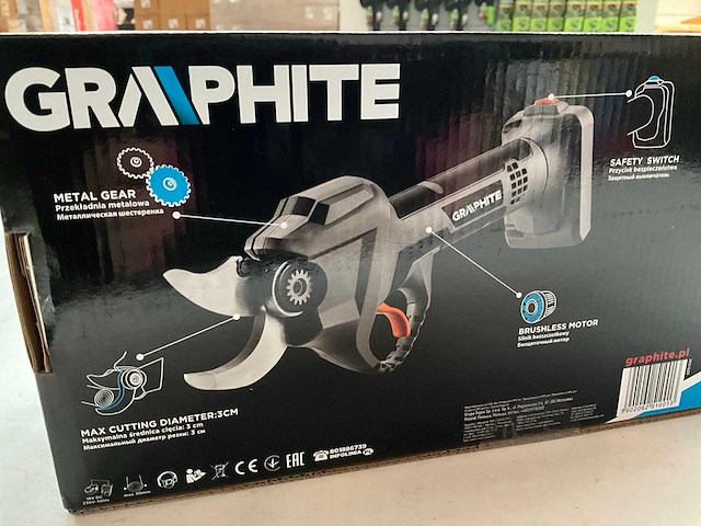 Graphite 58g029 accu snoeischaar - afbeelding 3 van  3
