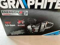 Graphite 58g034 kettingzaag 18v li-ion - afbeelding 1 van  3