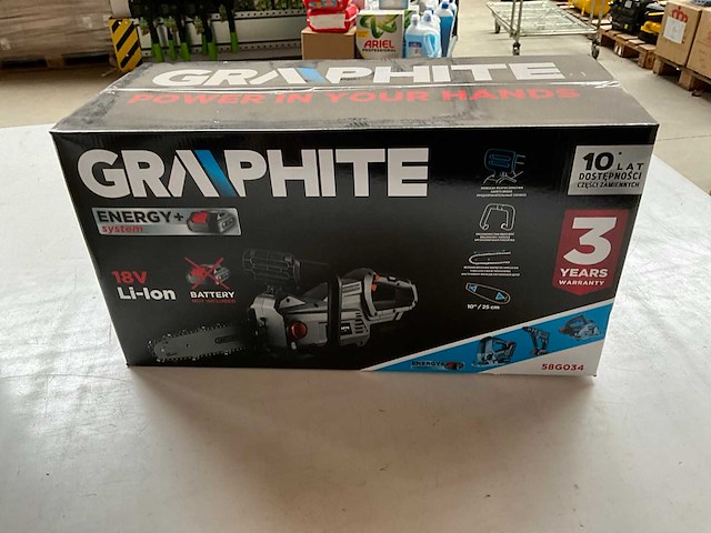 Graphite 58g034 kettingzaag 18v li-ion - afbeelding 1 van  6