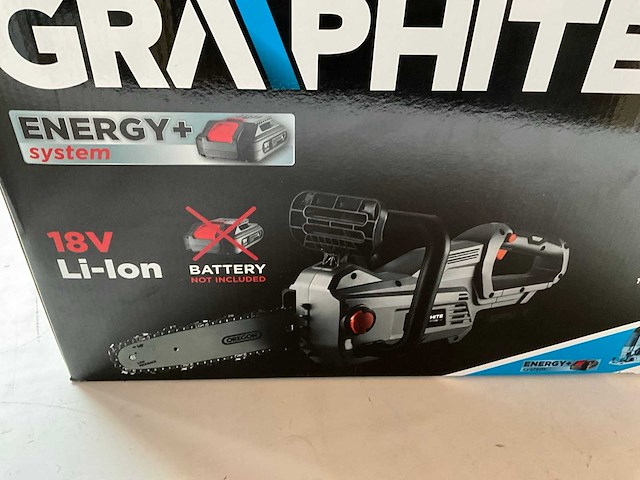 Graphite 58g034 kettingzaag 18v li-ion - afbeelding 2 van  6