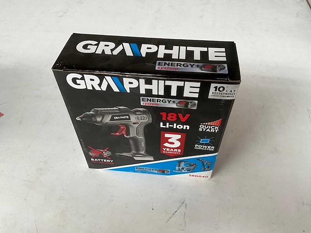 Graphite 58g040 lijmpistool 18v li-ion zonder accu - afbeelding 4 van  4