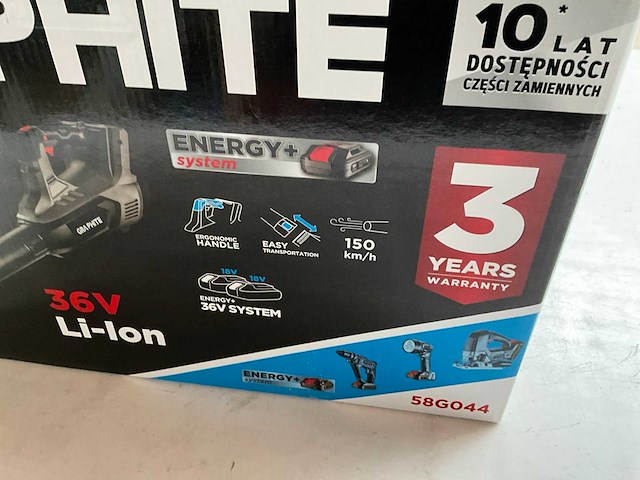 Graphite 58g044 bladblazer 36v li-ion - afbeelding 6 van  7