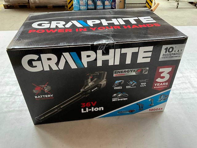 Graphite 58g044 bladblazer 36v li-ion - afbeelding 1 van  5