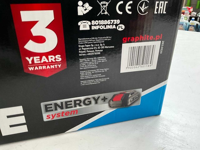 Graphite 58g044 bladblazer 36v li-ion - afbeelding 4 van  5