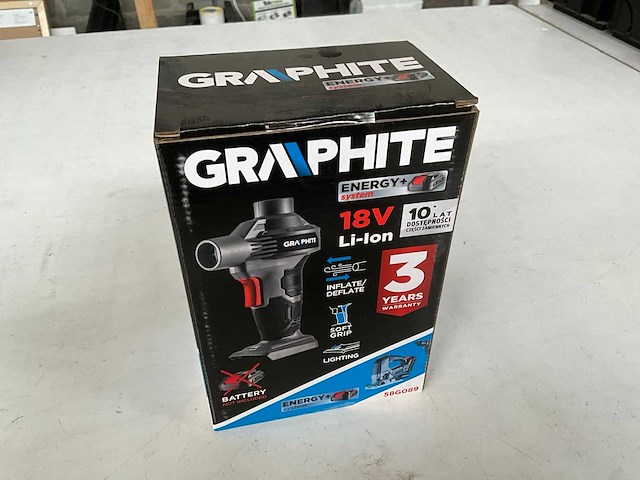 Graphite 58g089 draadloze pomp zonder accu (2x) - afbeelding 1 van  4