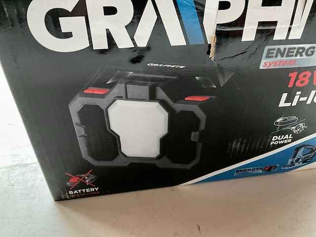 Graphite 58ge104 internet radio 18v li-ion - afbeelding 6 van  6