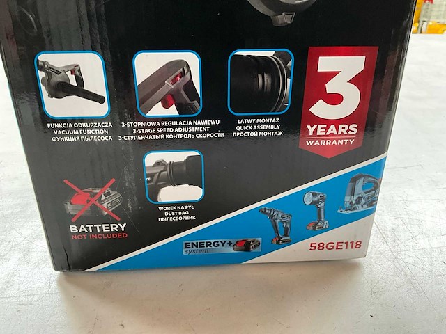 Graphite 58ge118 bladblazer 18v li-ion, accu niet meegeleverd - afbeelding 3 van  5