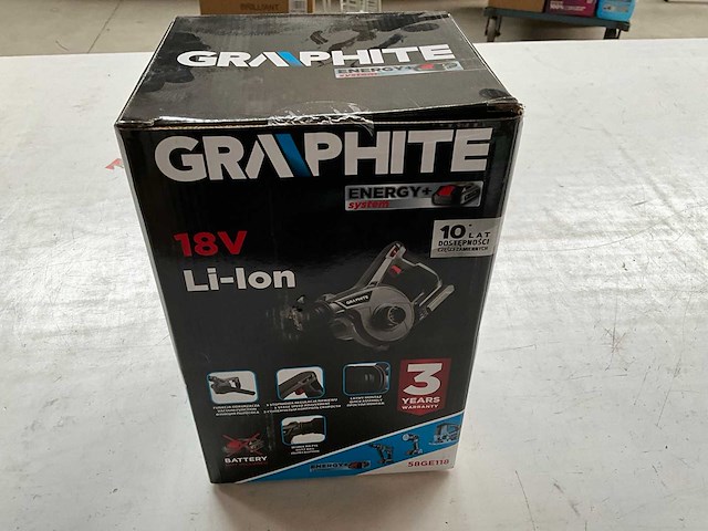 Graphite 58ge118 bladblazer 18v li-ion, accu niet meegeleverd - afbeelding 1 van  4
