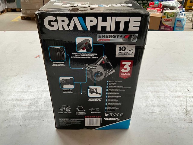 Graphite 58ge118 bladblazer 18v li-ion, accu niet meegeleverd - afbeelding 3 van  4