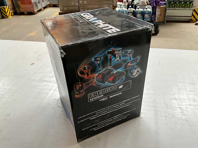 Graphite 58ge124 industriële nat/droog stofzuiger 18v li-ion - afbeelding 4 van  7