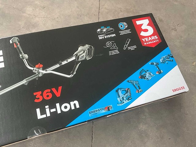 Graphite 58go35 bosmaaier 36v li-ion body zonder accu - afbeelding 3 van  7