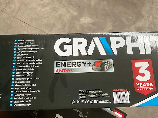 Graphite 58go35 bosmaaier 36v li-ion body zonder accu - afbeelding 6 van  7