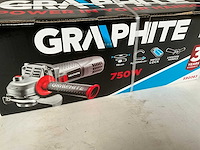 Graphite 59g063 haakse slijper 750w - afbeelding 2 van  4