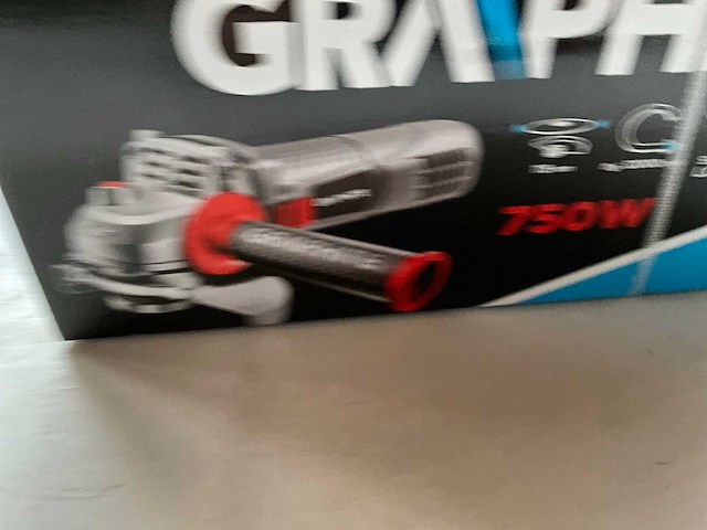 Graphite 59g063 haakse slijpmachine 750w - afbeelding 2 van  4