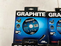 Graphite diverse slijpschijven 200 mm (8x) - afbeelding 3 van  10