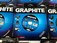 Graphite diverse slijpschijven 200 mm (8x) - afbeelding 7 van  10