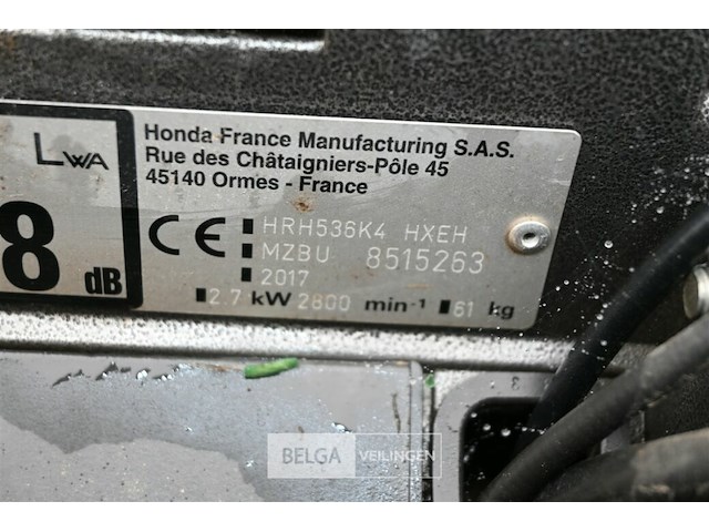 Grasmaaier honda - afbeelding 5 van  6