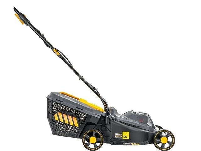 Grasmaaier met 2 x 20v li-ion batterijen geleverd - afbeelding 4 van  5