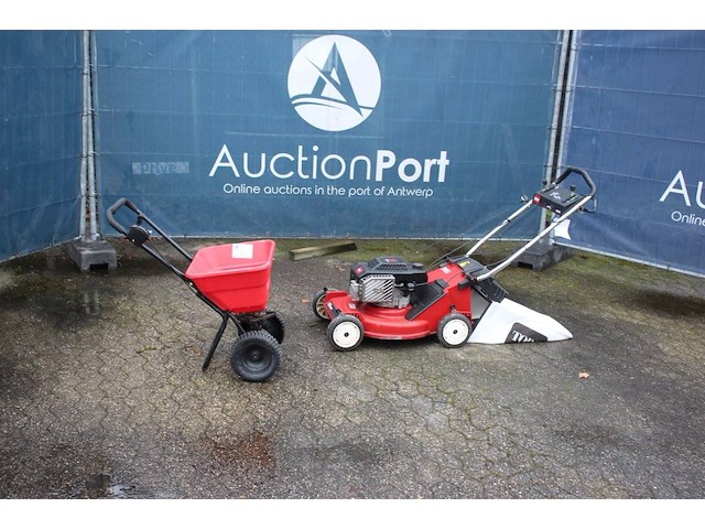 Grasmaaier toro 26630b benzine 4kw met strooiwagen aertway - afbeelding 1 van  1