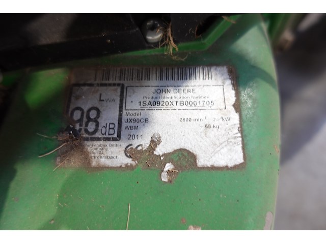 Grasmachine john deere - afbeelding 7 van  9