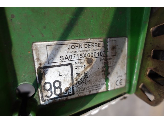 Grasmachine john deere - afbeelding 6 van  7