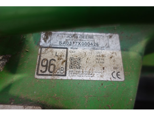 Grasmachine john deere - afbeelding 6 van  7