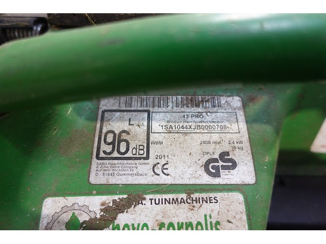 Grasmachine sabo - afbeelding 6 van  6