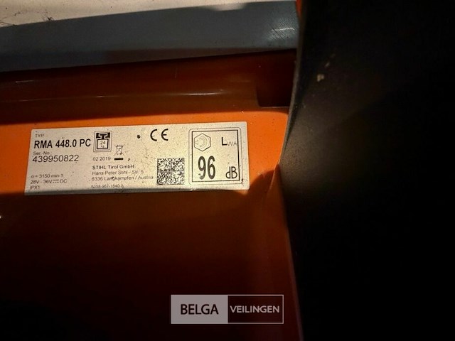 Grasmachine stihl - afbeelding 7 van  9