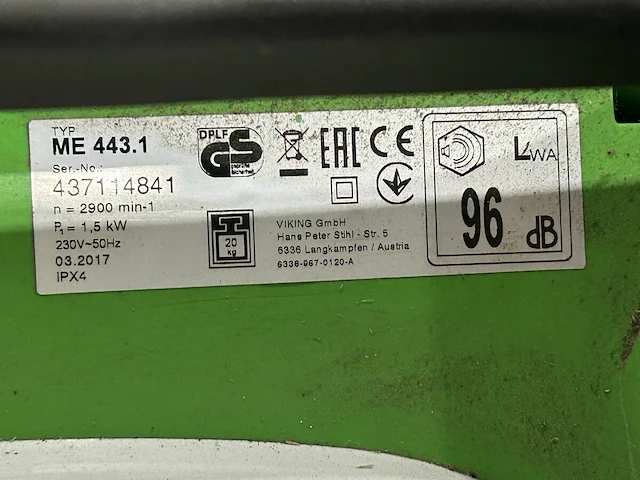 Grasmachine viking h - afbeelding 3 van  5