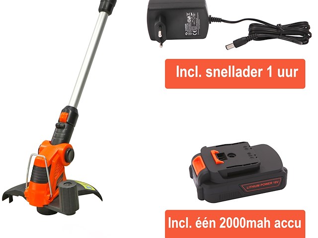Grastrimmer 18 volt - afbeelding 9 van  9