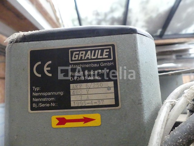 Graule akf 6/250 frame bottelmachine - afbeelding 6 van  7