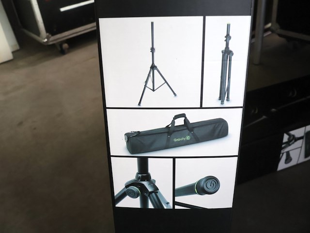 Gravity speaker stand (x2) - afbeelding 5 van  5