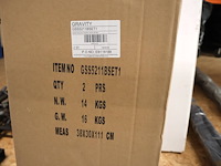 Gravity speakerstatief (x2) - afbeelding 2 van  3