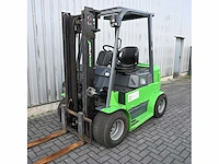 Green lifter toyota - 2006 - el15 - vorkheftruck - afbeelding 8 van  15