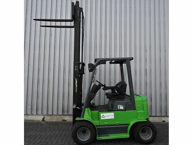 Green lifter toyota - 2006 - el15 - vorkheftruck - afbeelding 10 van  15