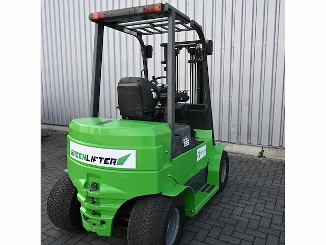 Green lifter toyota - 2006 - el15 - vorkheftruck - afbeelding 14 van  15
