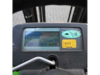 Green lifter toyota - 2006 - el15 - vorkheftruck - afbeelding 2 van  2