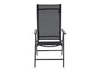 Green lounge 2 opvouwbare aluminium stoelen, ergonomisch gevormd, verstelbaar in 7 posities, ondersteunen tot 120 kg - afbeelding 3 van  8