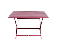 Green lounge aluminium klaptafel, weerbestendig, maximale lading 50 kg - afbeelding 5 van  10