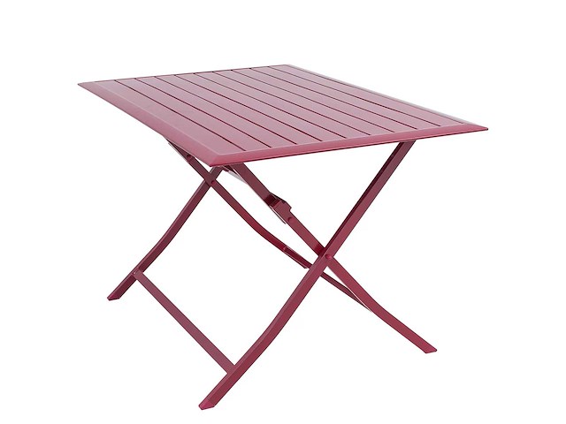 Green lounge aluminium klaptafel, weerbestendig, maximale lading 50 kg - afbeelding 3 van  10
