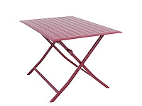 Green lounge aluminium klaptafel, weerbestendig, maximale lading 50 kg - afbeelding 3 van  10