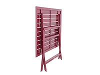 Green lounge aluminium klaptafel, weerbestendig, maximale lading 50 kg - afbeelding 8 van  10