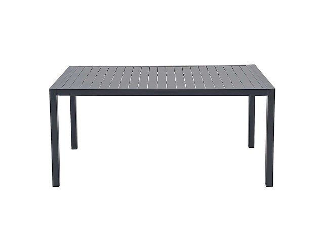 Green lounge tuintafel gemaakt van weerbestendig aluminium, ca. 161 x 100 x 72 cm - taupe - afbeelding 1 van  6