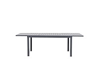 Green lounge tuintafel van aluminium, gs-gecertificeerd, uitschuifbaar van 160 tot 240 cm. - afbeelding 5 van  9