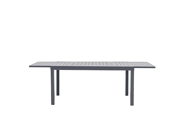 Green lounge tuintafel van aluminium, gs-gecertificeerd, uitschuifbaar van 160 tot 240 cm. - afbeelding 6 van  10